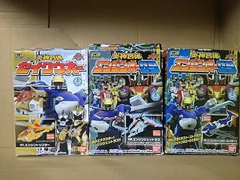 【希少】　ミニプラ　炎神合体セイクウオー 炎神戦隊ゴーオンジャー 全3種セット 炎神戦隊ゴーオンジャー ミニプラ 炎神合体 セイクウオー