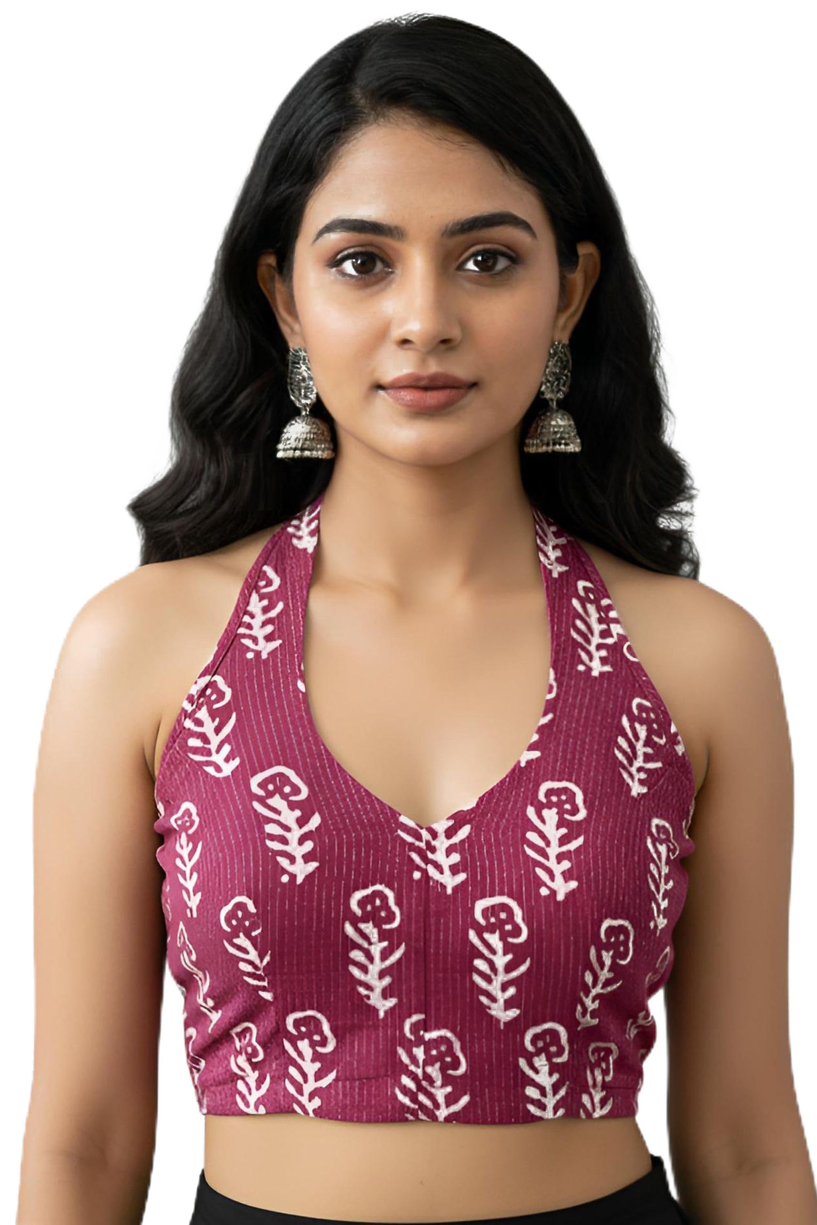 rene Pure Cotton Sleeveless Saree Blouse (CT-005797@@P)-picture-46