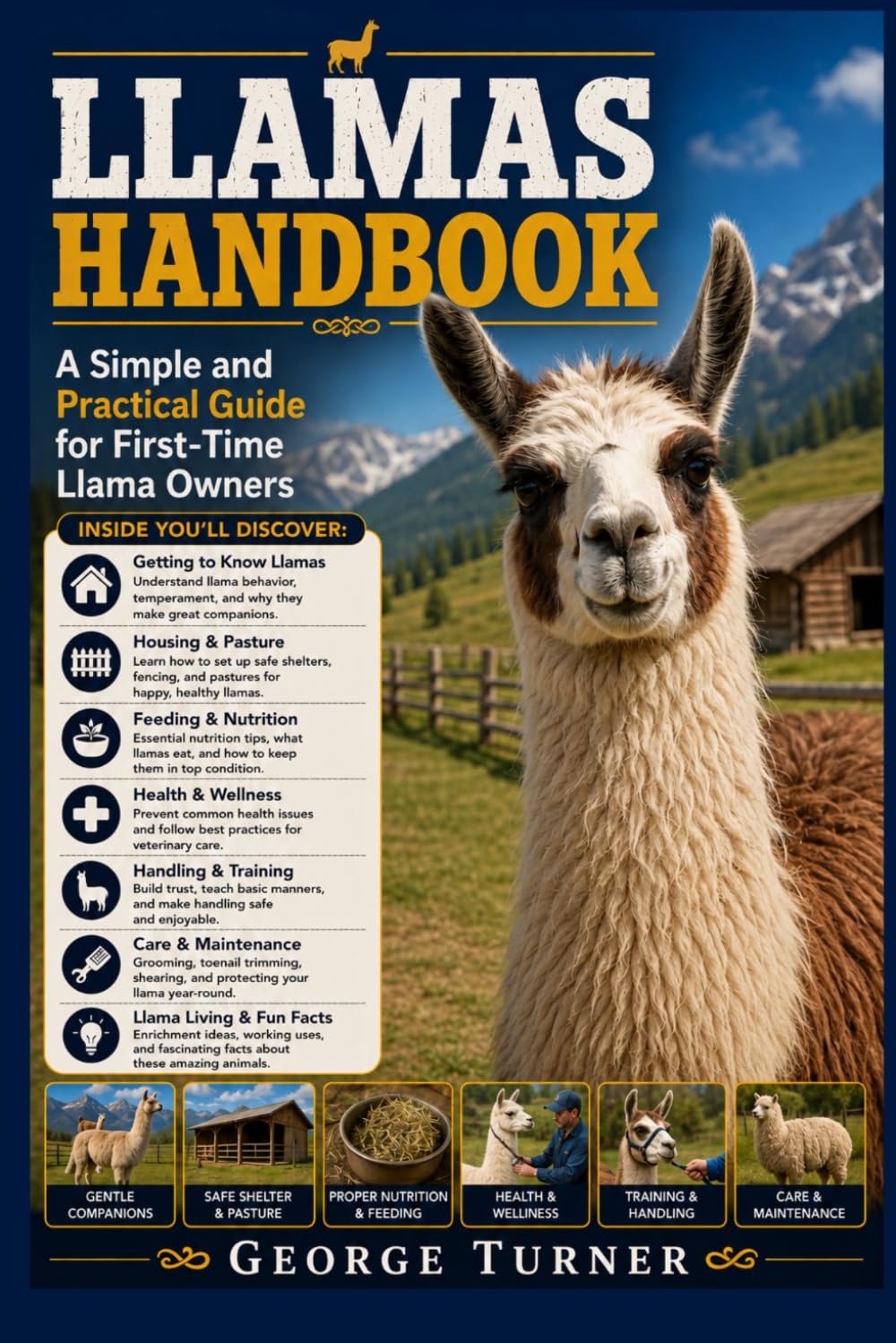 Llamas Handbook: A Simple and Practical Guide for First-Time Llama Owners
