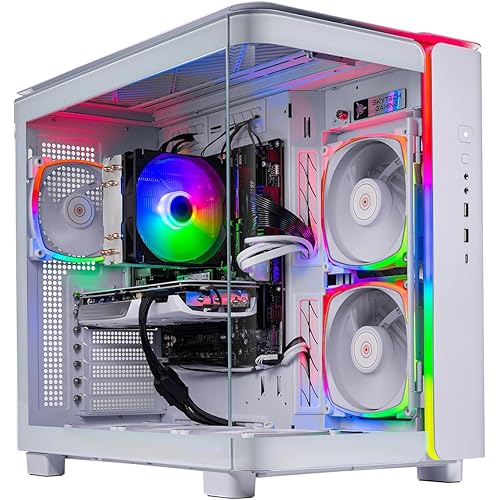 Skytech Gaming King 95 Gaming PC, AMD Ryzen 7 7700 3.8GHz, NVIDIA RTX 4070 Super 12GB, 1TB NVMe SSD, 16GB DDR5 RAM 6000, 750W Gold PSU, Wi-Fi, Win 11, Desktop