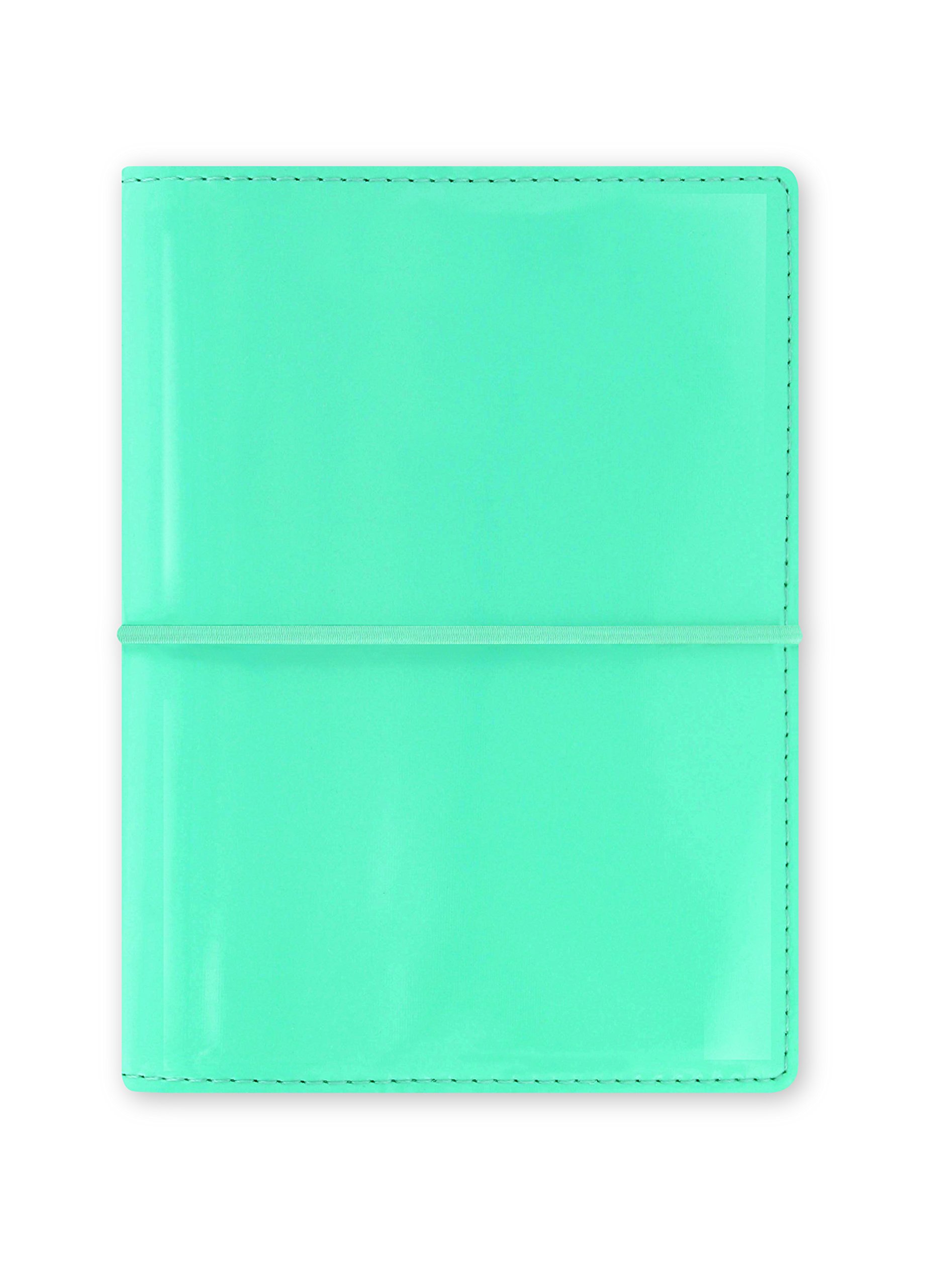 Filofax Domino Patent Pocket Organiser - Turquoise