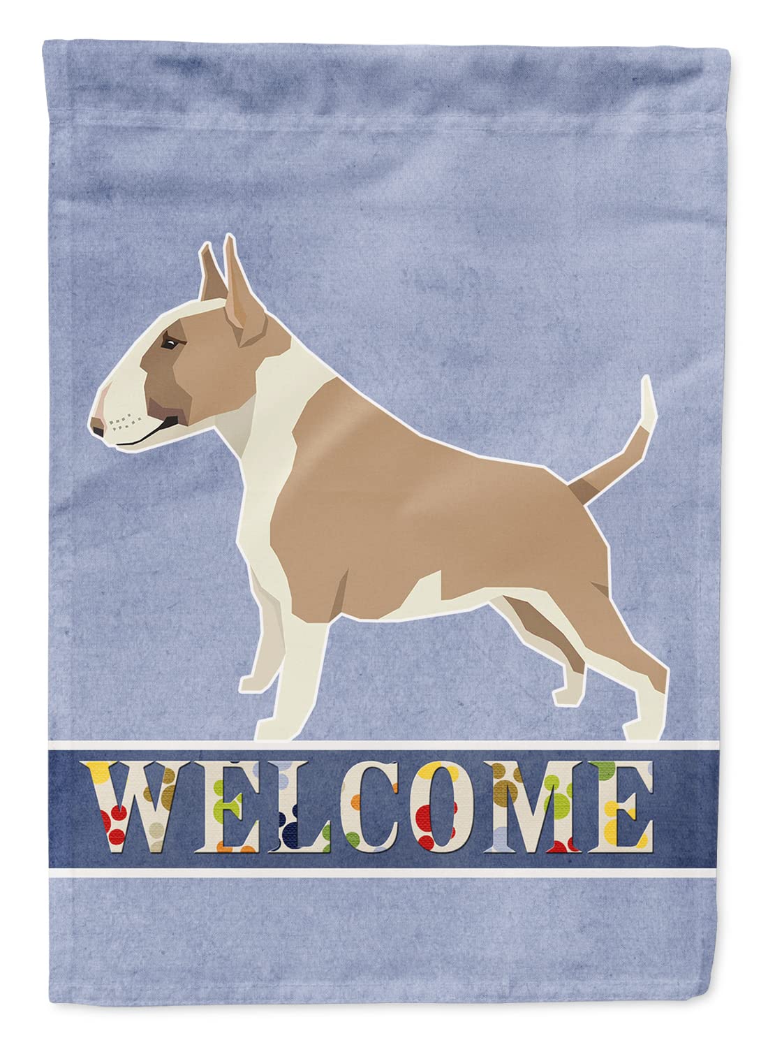 Drapeau de Jardin Bull Terrier CK3587CHF pour une Entrée Chaleureuse