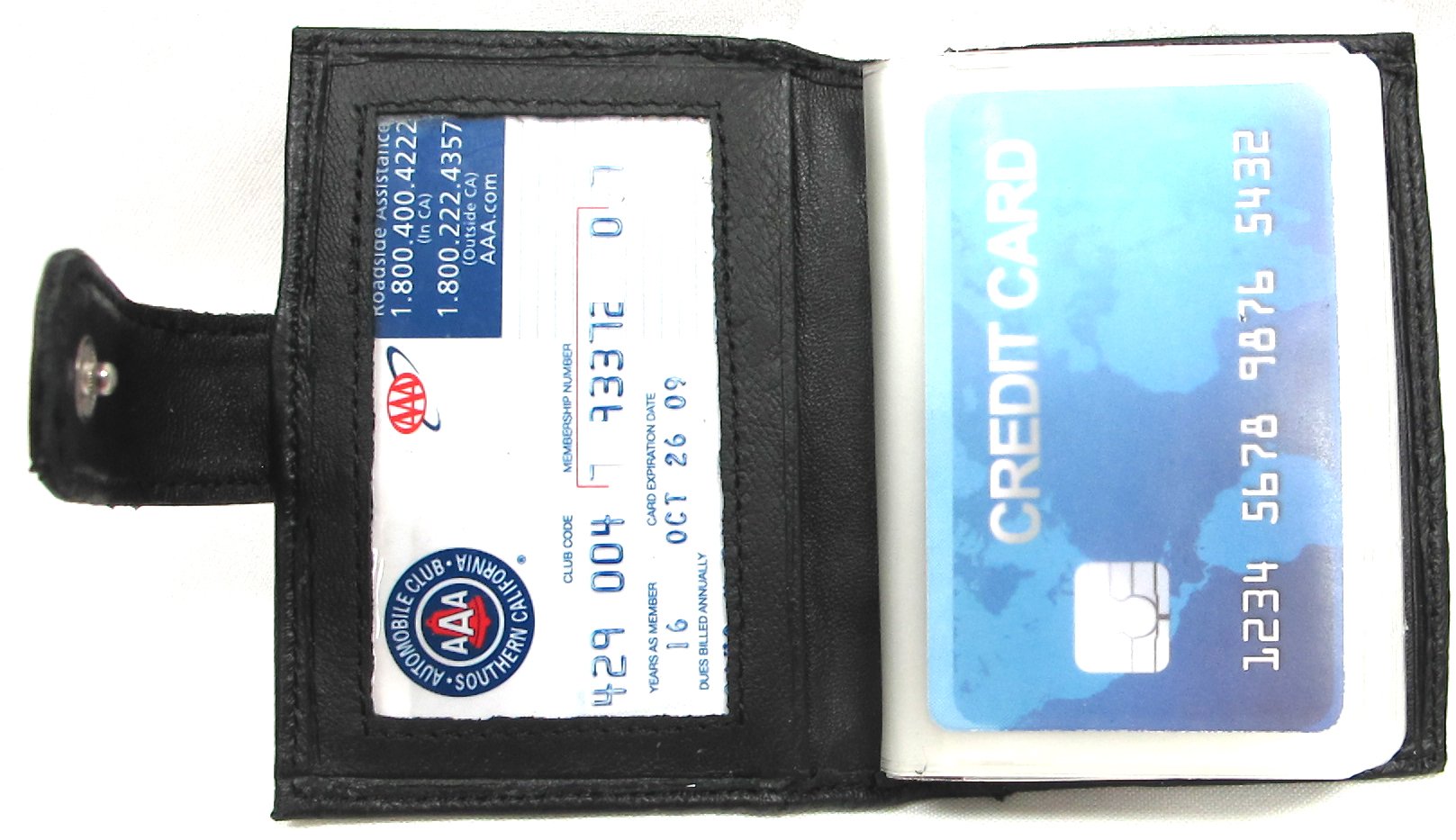 Synthetic Leather Business Case Wallet Id Credit Card Holder Purse For 26 Cards On Luulla
