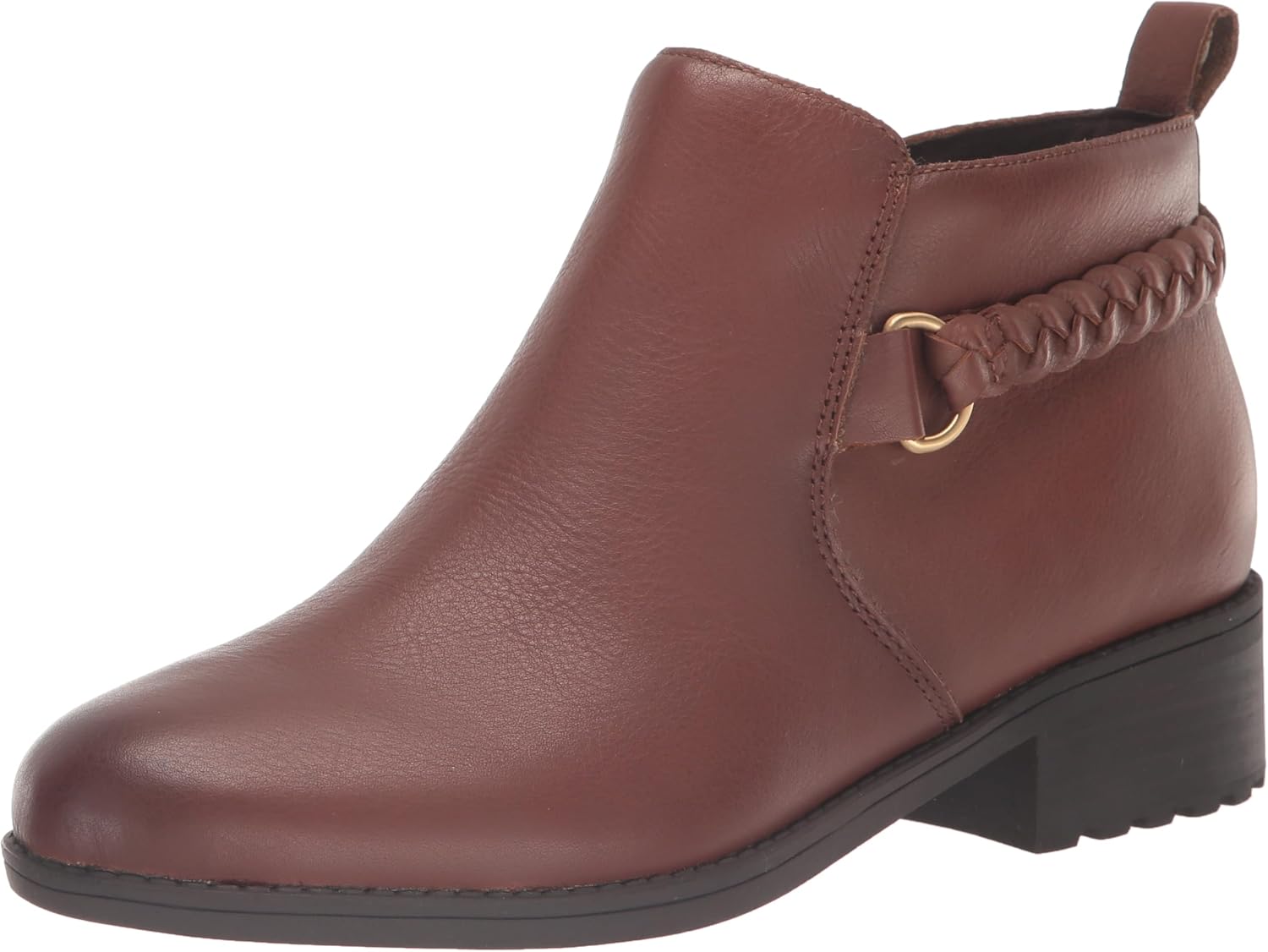 Easy Spirit Women's Roslyn Fashion Boot, Brown 210, 8.5 Wide