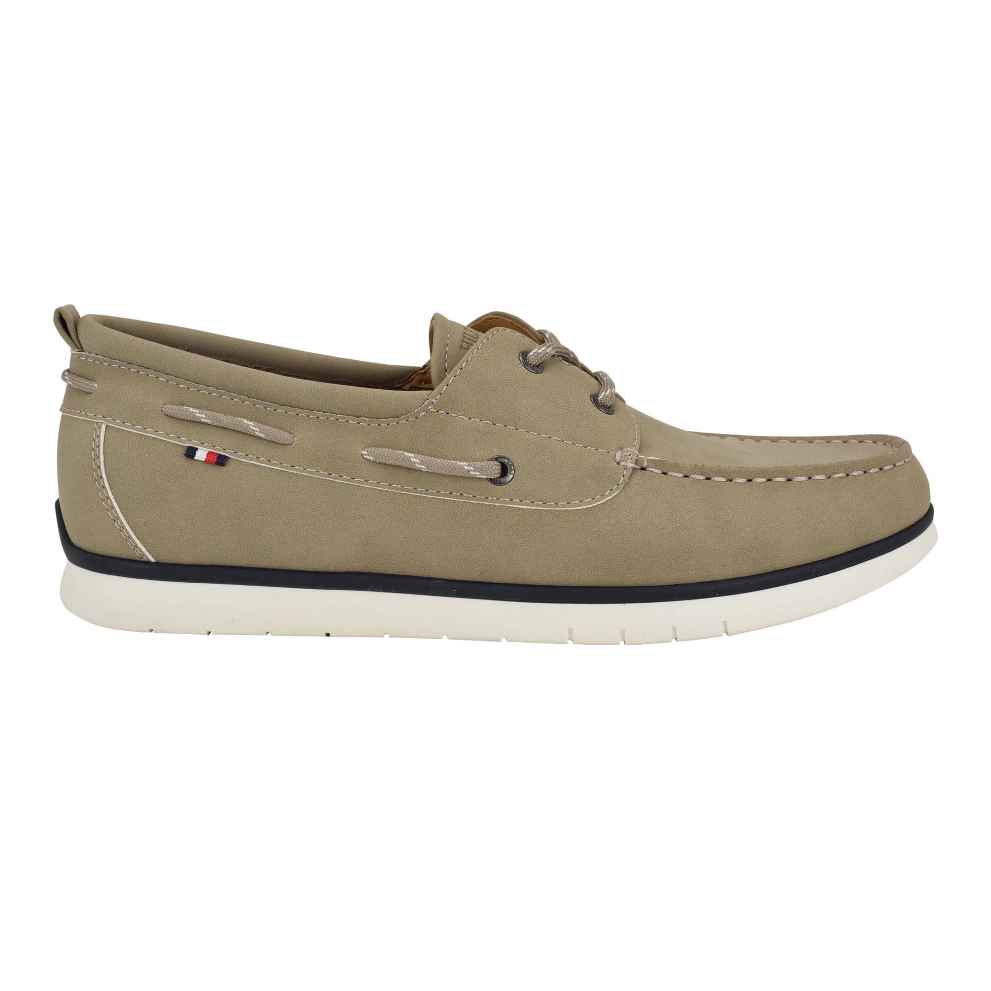Tommy Hilfiger Herren Sator Bootsschuh, Taupe, 42 EU | Freizeitschuhe