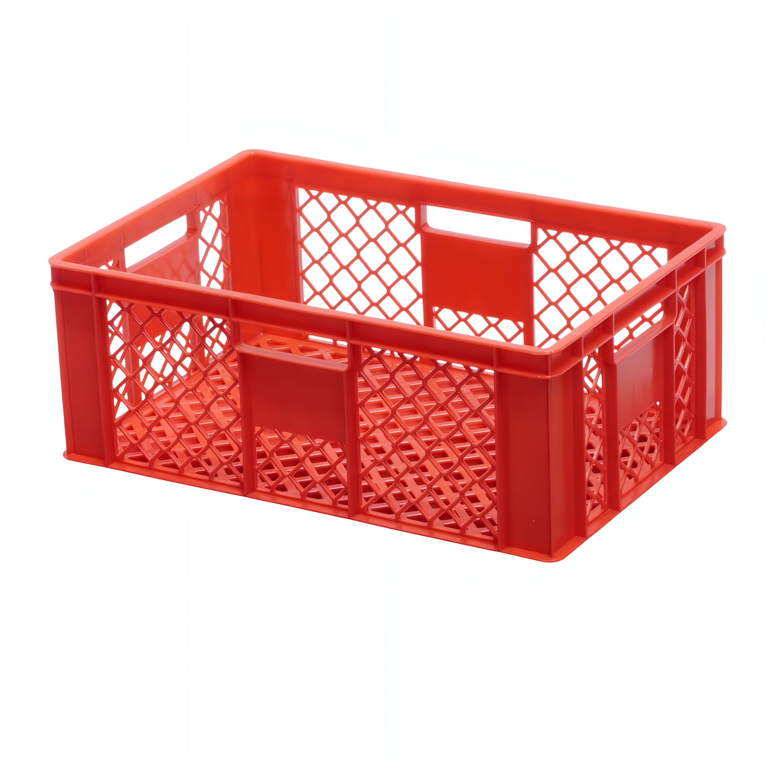 Logiplast 4 Stück Bäckerkisten Brotkisten 600 x 400 x 230 mm in Rot