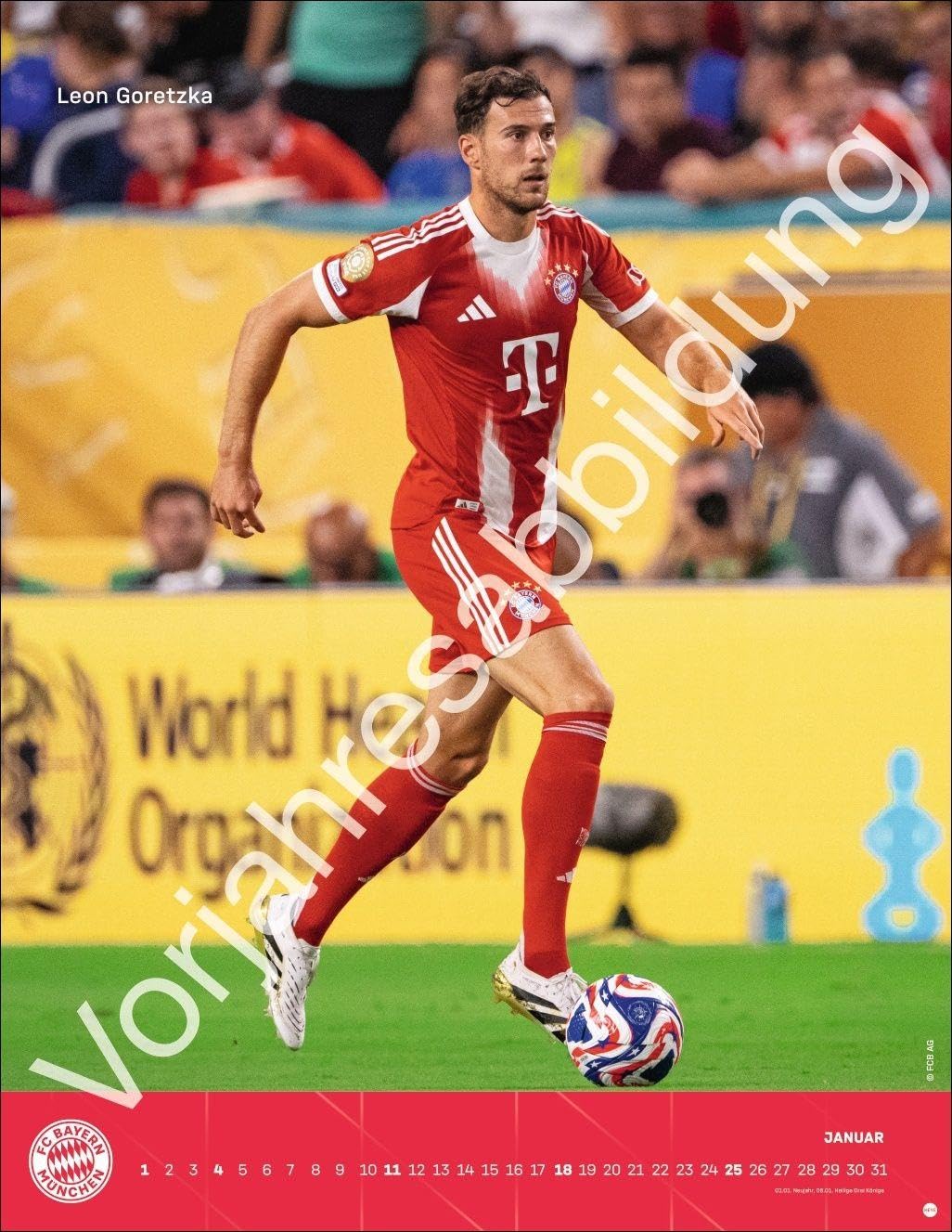 FC Bayern München Posterkalender 2027: Wandkalender mit den besten Spielerfotos des FC Bayern. Toller Kalender für Fußballfans. 34 x 44 cm.