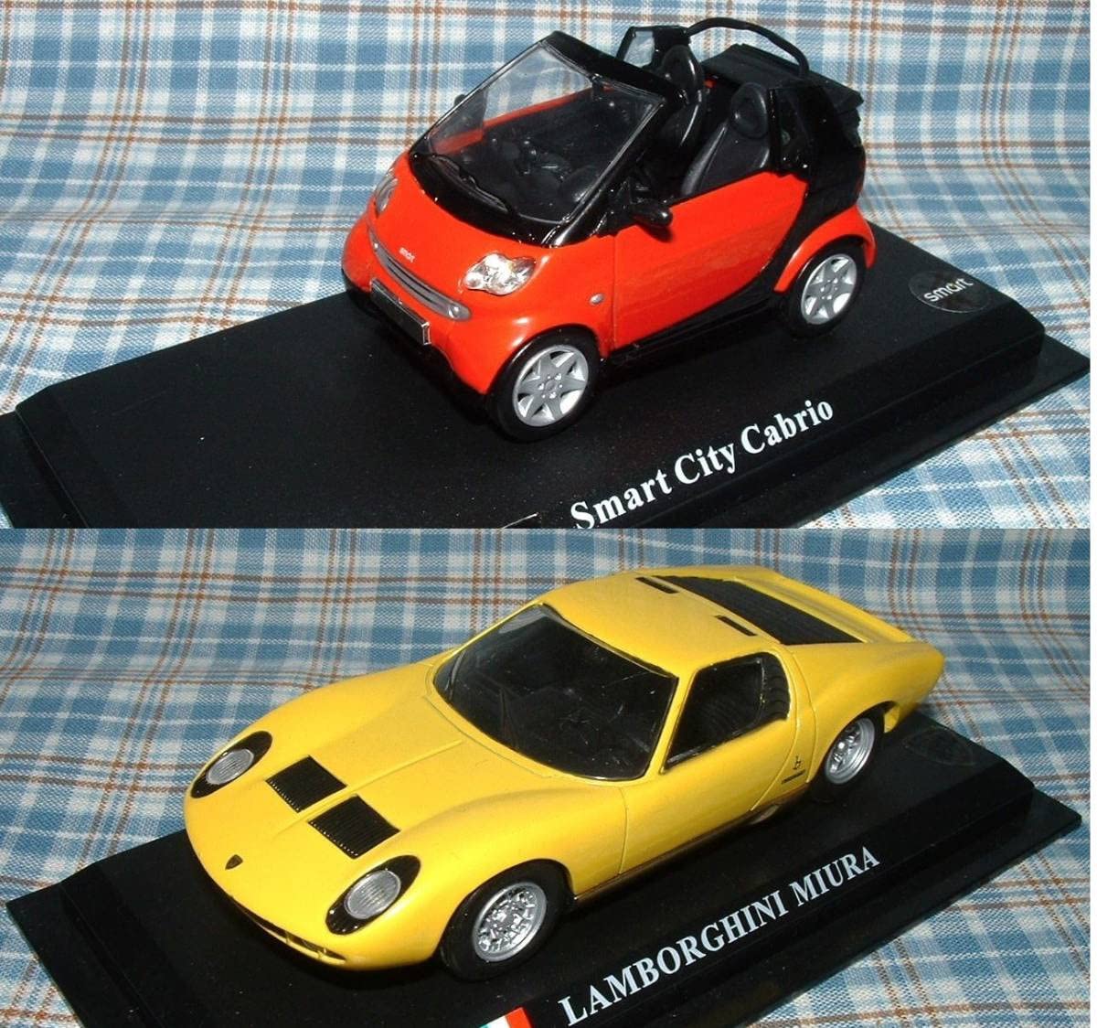 デルプラド 1/43 カーコレクション 51台 ミウラ 200GT 300SL他 Amazon.co.jp: 1/43 スマート＆ランボルギーニミウラ デル プラドカー