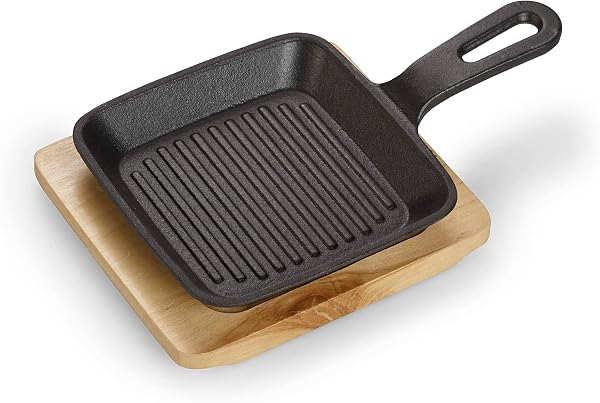 ECHTWERK Poêle à Servir en Fonte Ø 13,6 cm