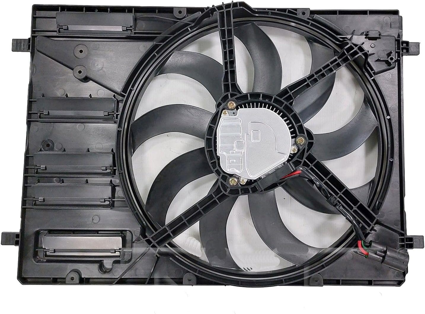 Mechanics Choice Dual Radiator and Condenser Fan Assembly for 2021-2023 Ford Bronco Sport, Maverick (1.5L 3Cyl)