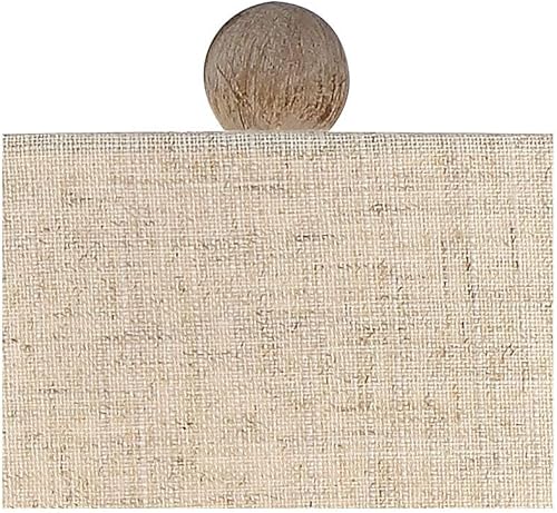 Miniatura 9 de Regency Hill Patsy Country Cottage - Juego de 2 lámparas de mesa tradicionales de 26.5 pulgadas de alto, tela lavada beige, pantalla cónica,