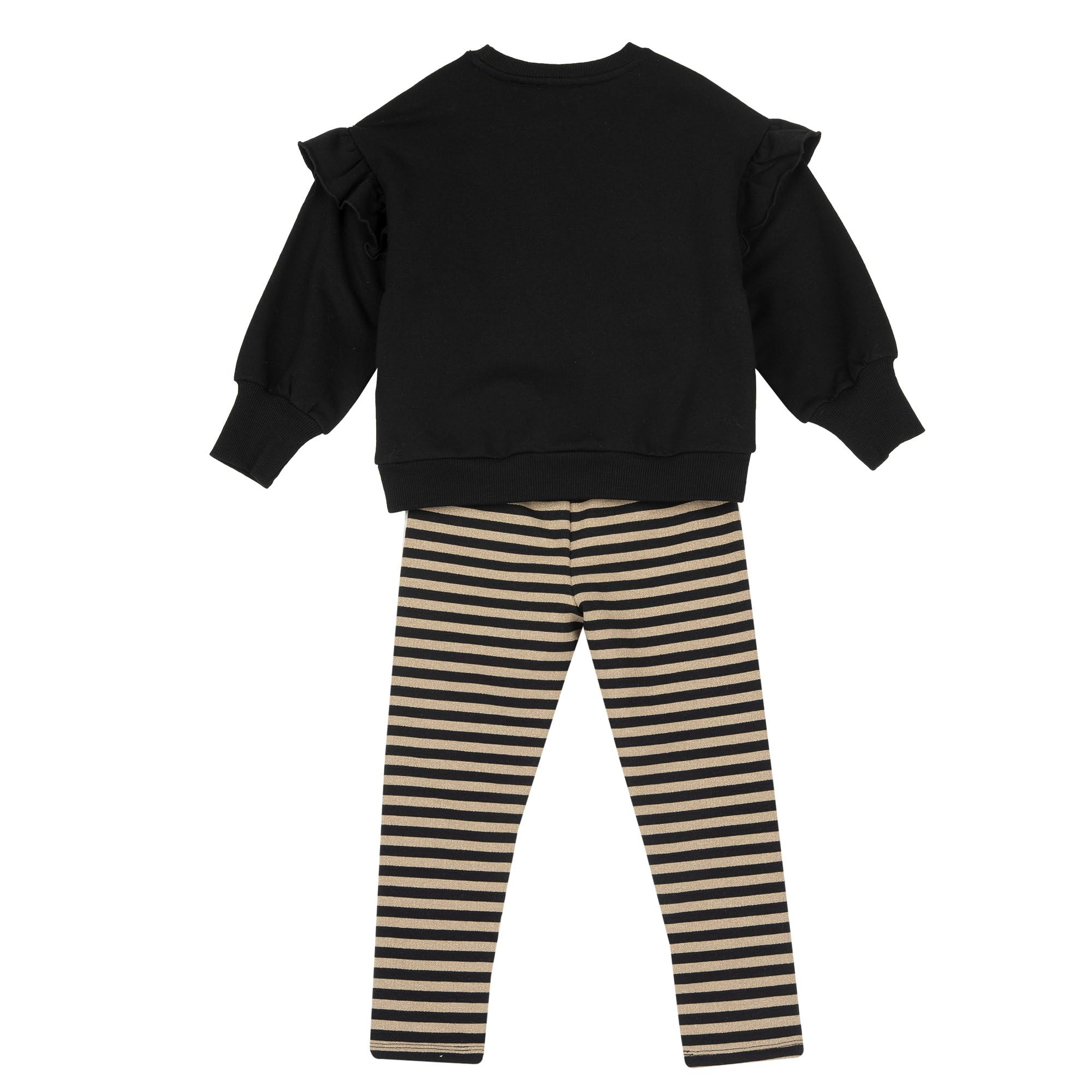 Chicco, Completo Bambina con Felpa e Leggings, in Caldo e Morbido Tessuto Felpato, Abbigliamento Bambina, Designed in Italy - 2
