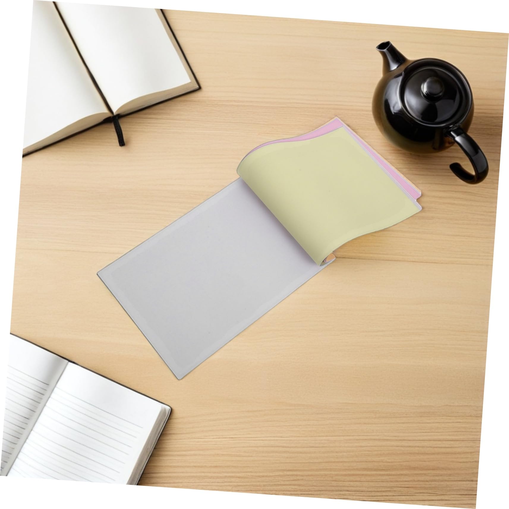 10pezzi Di Carta Kraft Da Blocco Note Vuoto Per Appunti Copia Multistrato Formato Versatile Per Contabilità e Fatturazione