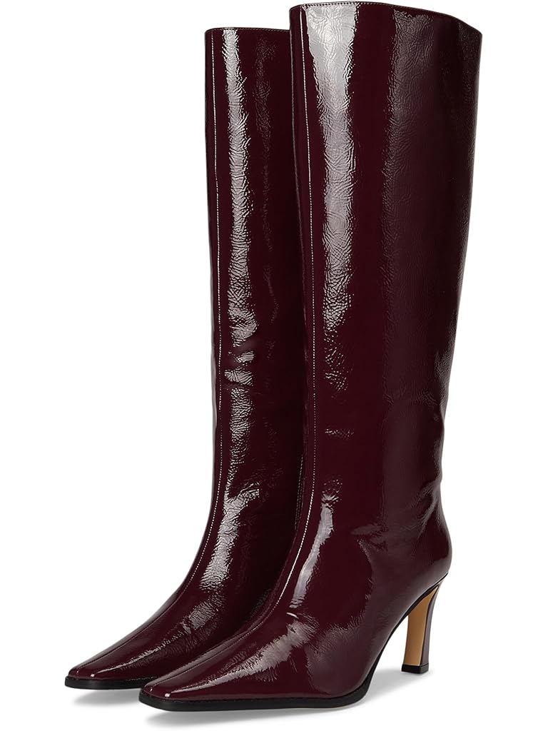 Red Michael Kors Darrah Heeled Boots