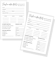 Vista 1 de Freshie Formulario de pedido Paquete de 50 5 x 7 pulgadas Formularios de pedido de clientes de pequeñas empresas para pedidos de clientes