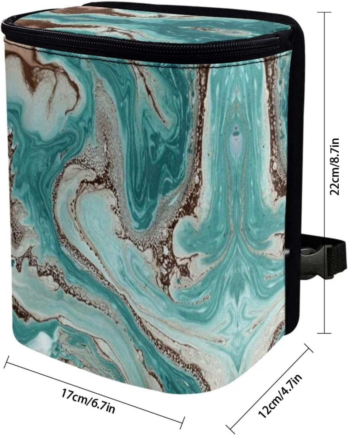 Forchrinse Red Ladybug Car Seat Cover Front Back Seat Protector with Steering Wheel Cover+Seatbelt Pads+Coaster+Handbrake Gearshift Cover+Auto Trash Can for Most Vehicles,Set of 15