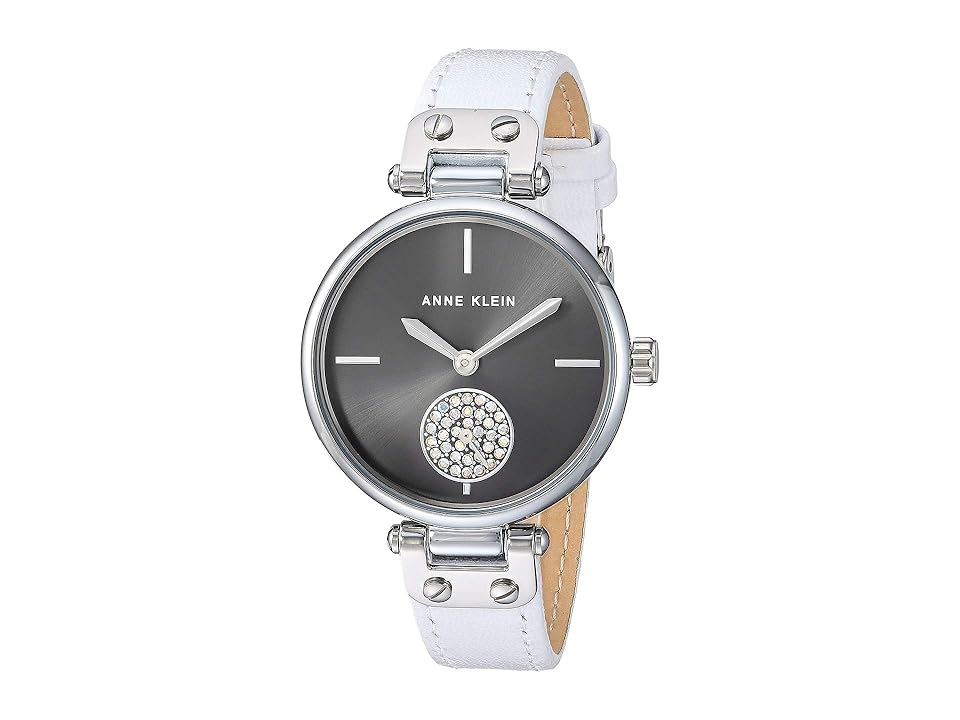 

Anne Klein AK-3381GYWT (White/Silver-Tone) Watches
