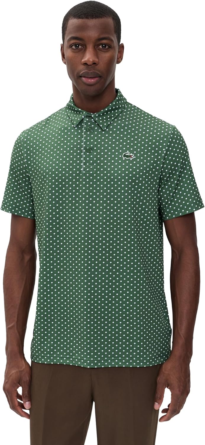 Lacoste Men's Printed Performance Polo