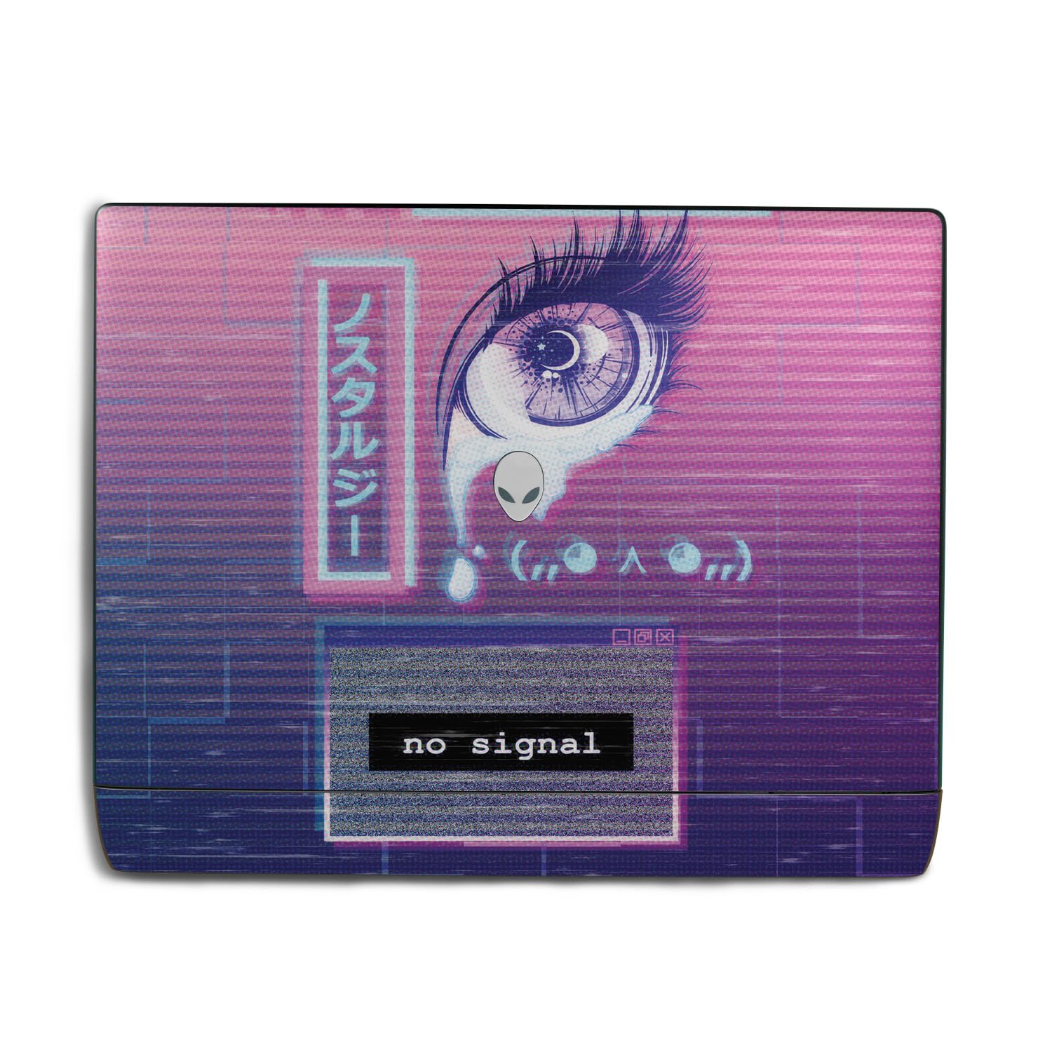 Laptop Skin Compatible with Alienware 18 Area-51 (2025) - Sad Nostalgia - Premium 3M Vinyl Protective Wrap Decal Cover - Easy to Apply | Crafted in The USA by MightySkins