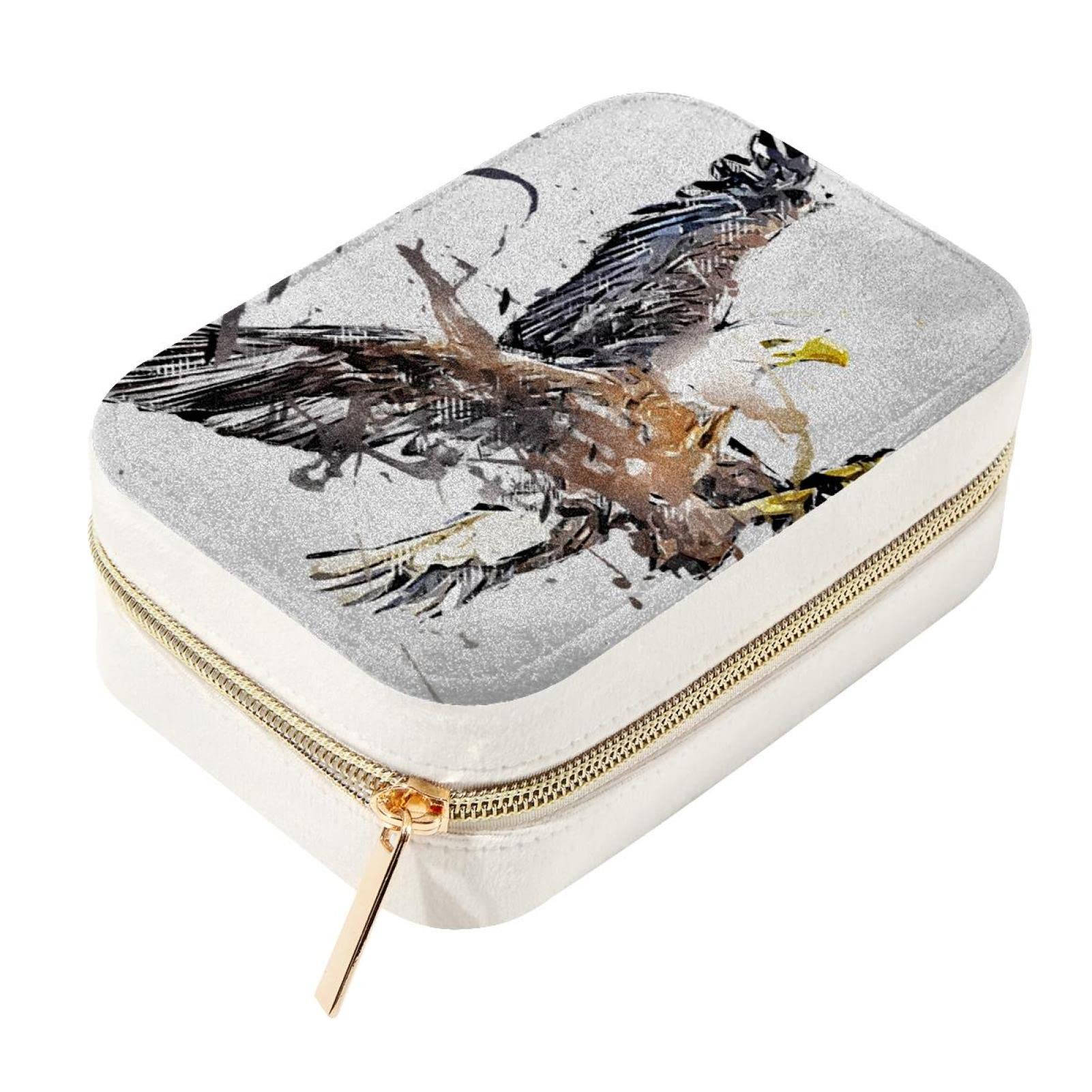 Boîte à bijoux voyage oiseaux pour vos déplacements