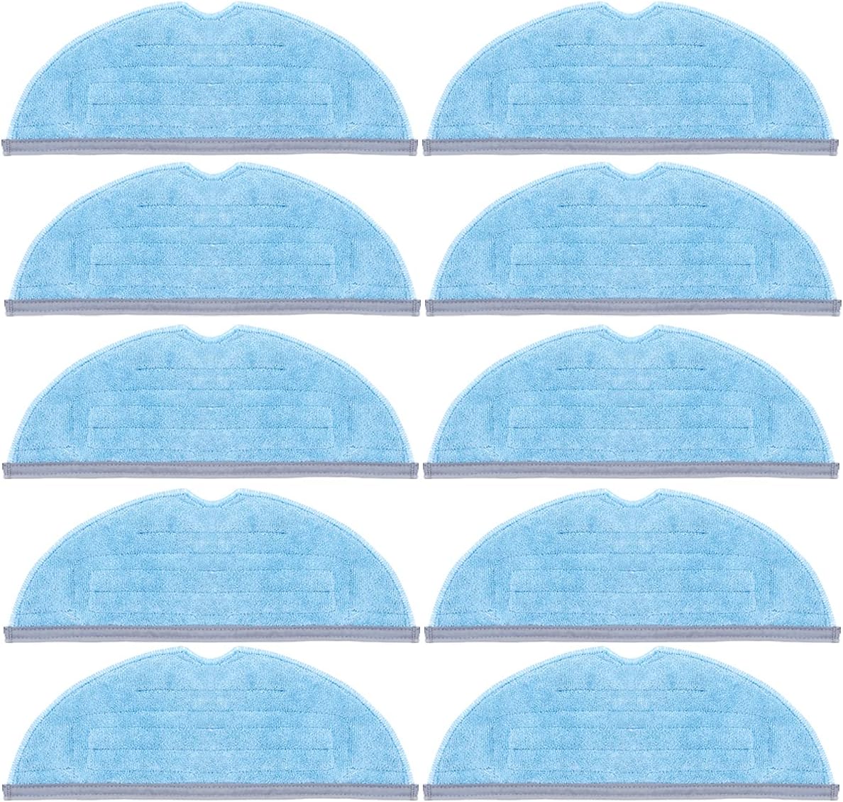 10 Pcs Mop Cloth Pads Replacement for Xiaomi Roborock S7 T7S T7 Plus Vacuum Cleaner Parts