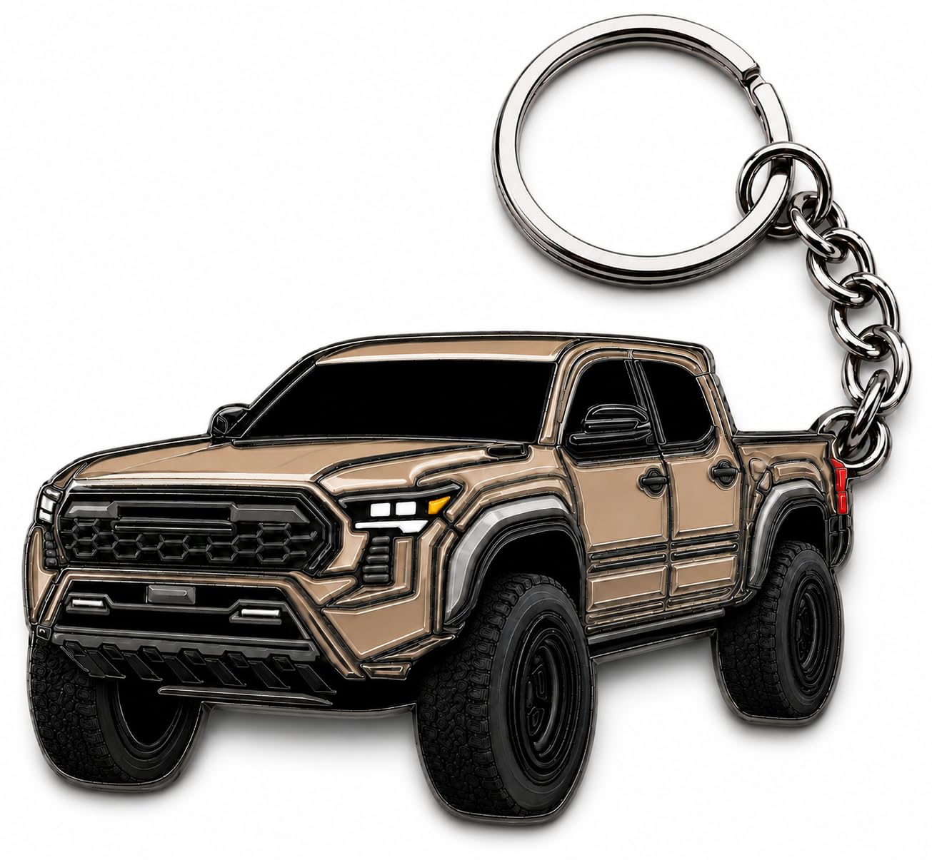 Tacoma Keychain 2026 Tacoma Accessories 2016-2025 mods 4th Gen Cool Key Chain Fob Cover Toy Gift Truck