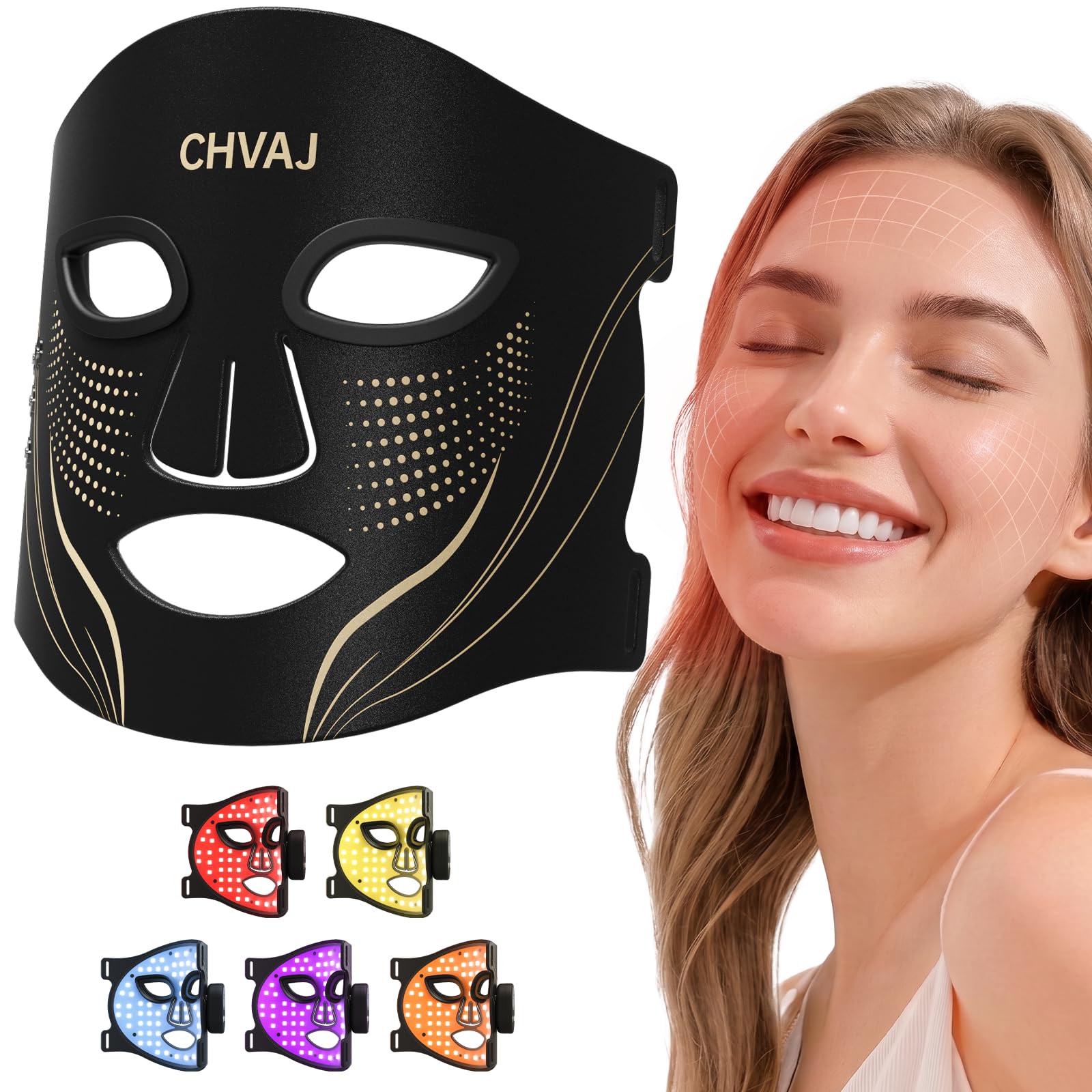 CHVAJ Red Light Therapy Mask