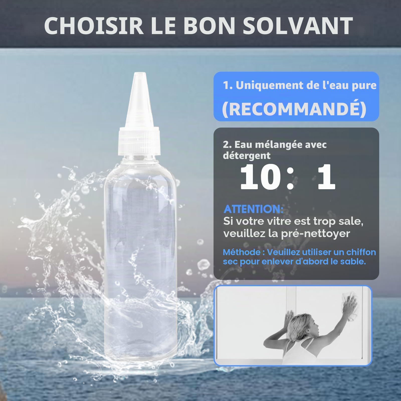 CHOVERY Robot Nettoyeur De Verre Télécommande Robot Nettoyer Les Cristaux 5600pa Super Aspiration Nettoyeur De Verre Électrique Navigation Intelligente Machine De Nettoyage des Cristaux pour Toutes