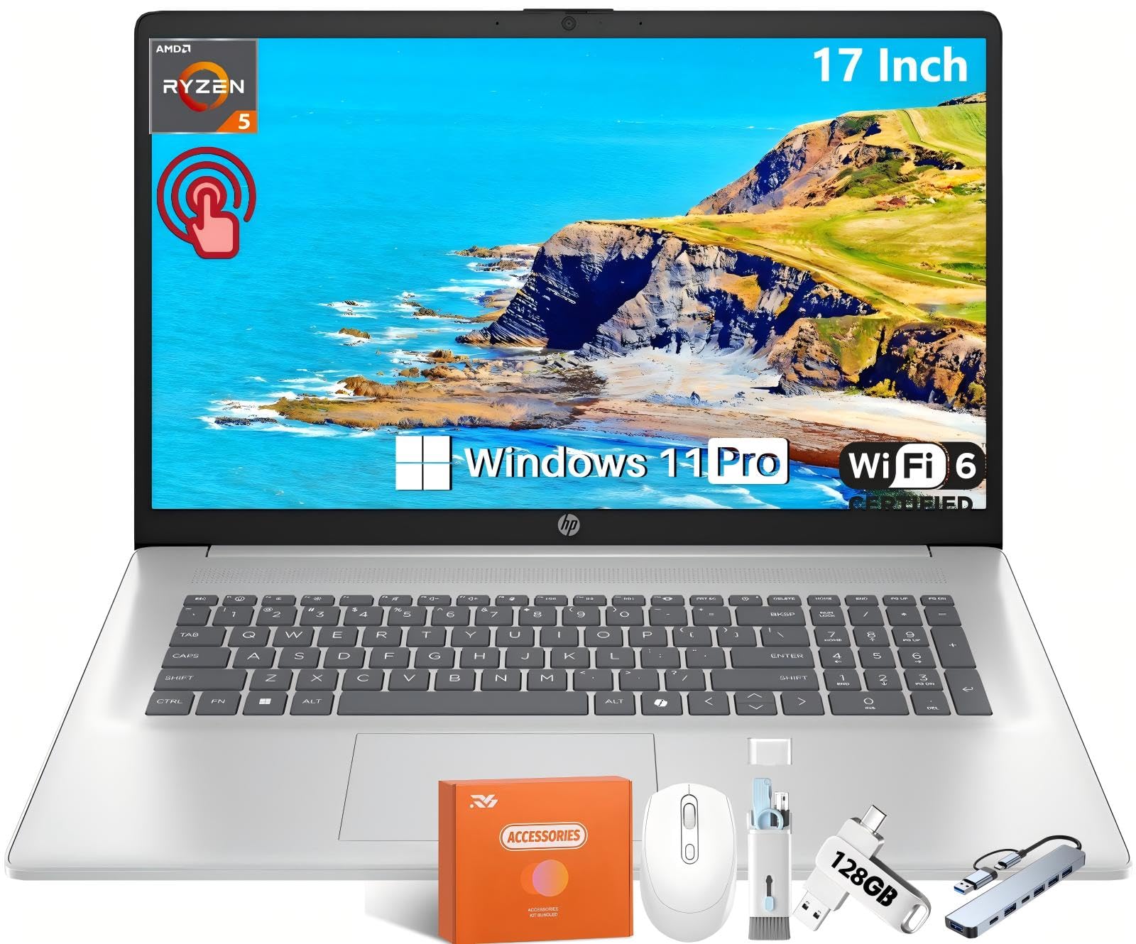 Amazon.com: HP 17 Laptop Computer, 17.3