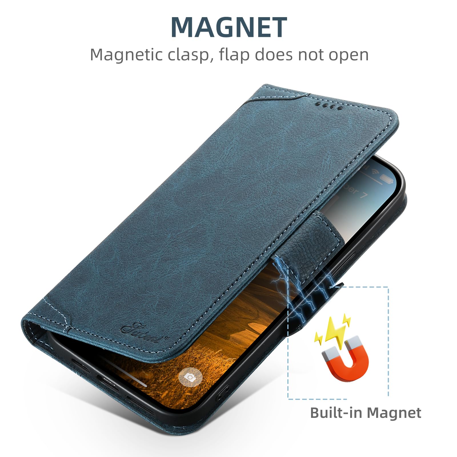iPhone 14Proケース 手帳型 MagSafe対応 ブラック Amazon.co.jp: Rssviss iPhone 14 Pro ケース 手帳型 MagSafe対応