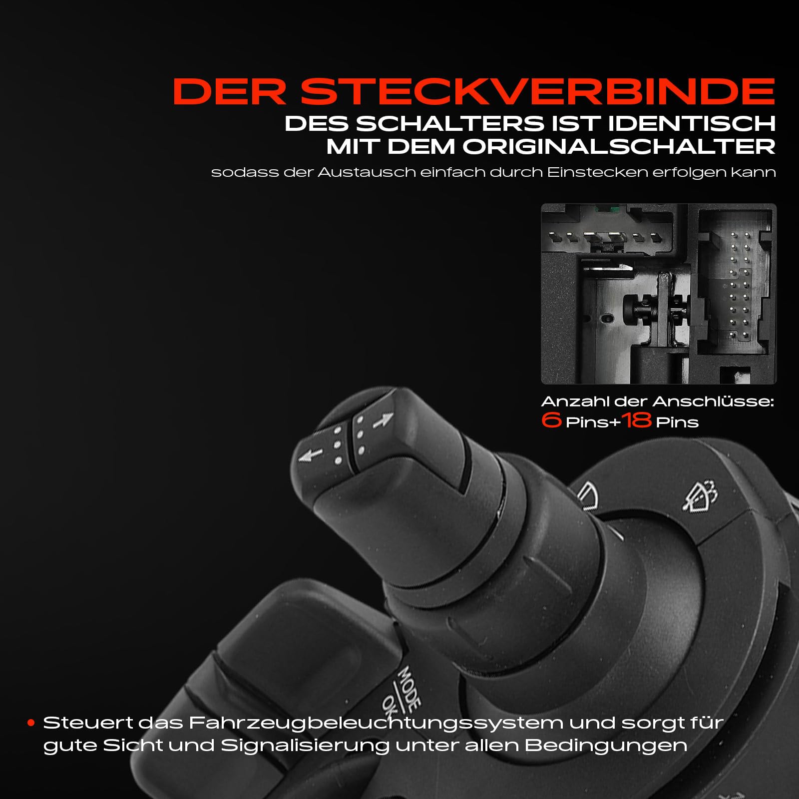 Frankberg Lenkstockschalter Blinker 7701068115