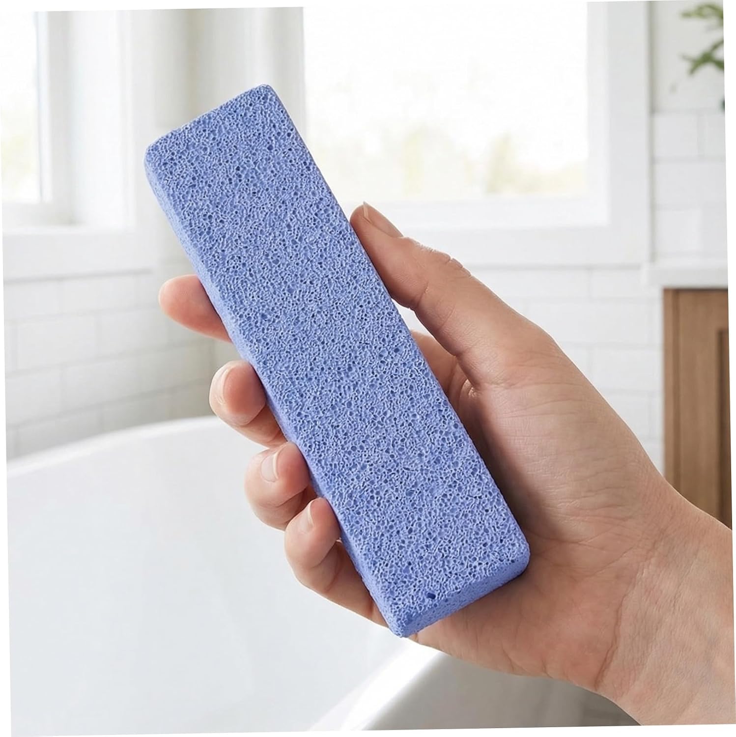 Generic 6pcs Glass Callus File for Feet Multi-Sided Foot Pumice Stone Set Dead Skin Remover for Pedicure Home and Shower Use