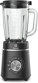Electrolux Liquidificador inox preto jarra de vidro resistente capacidade 2L 3 receitas pre-programadas função pulsar 1200W BLP70 127v - Produto 6 mais recomendado com 4.5 estrelas