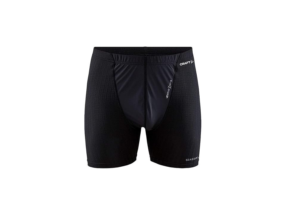 Craft Active Extreme X Wind Boxer (Black/Granite) Men's Underwear International Shipping