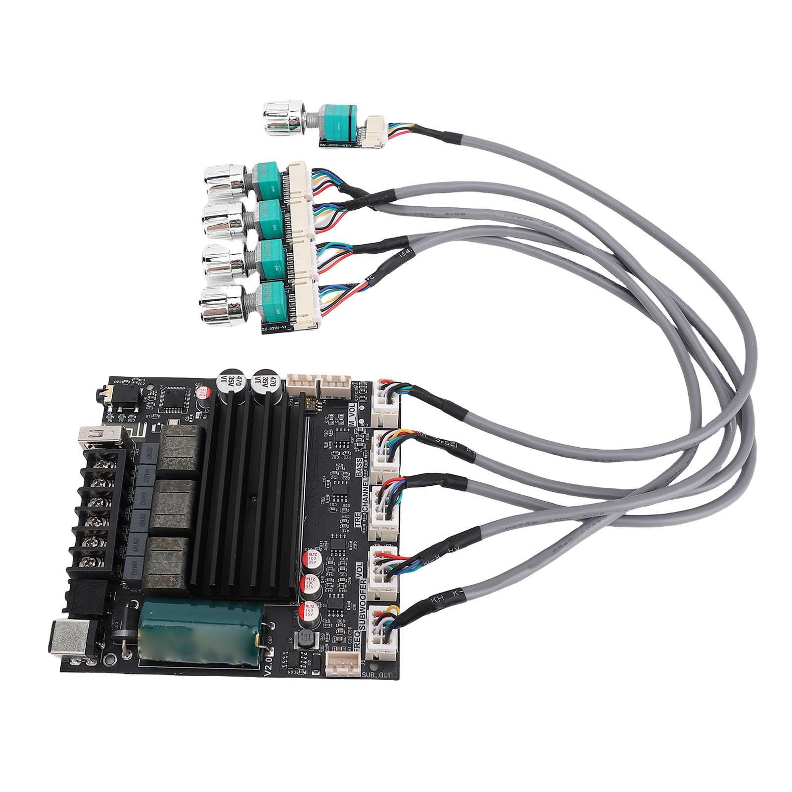 Płytka Wzmacniacza Cyfrowego BT 2.1 kanał 100W+100W+200W TPA3221