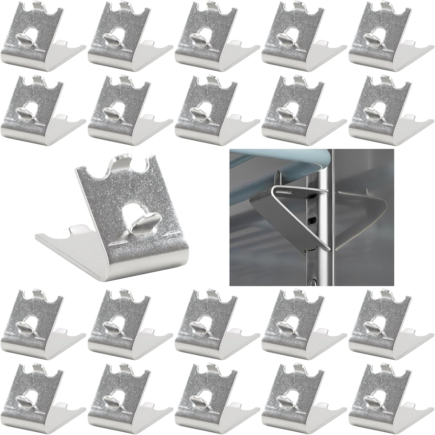 AxiSculpt 920158 Freezer Shelf Clips Refrigerator Shelf and