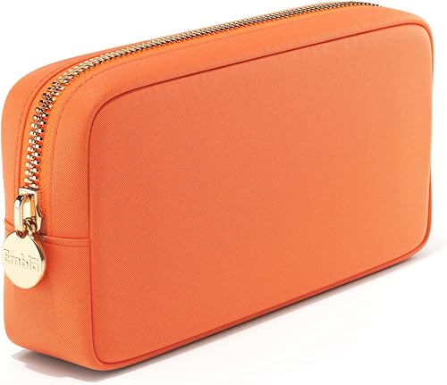 Embla Bolsa de cosméticos  Bolsa de maquillaje, bolsa de viaje, bolsas de aseo lindo organizador de maquillaje, bolsas de nailon con cremallera,