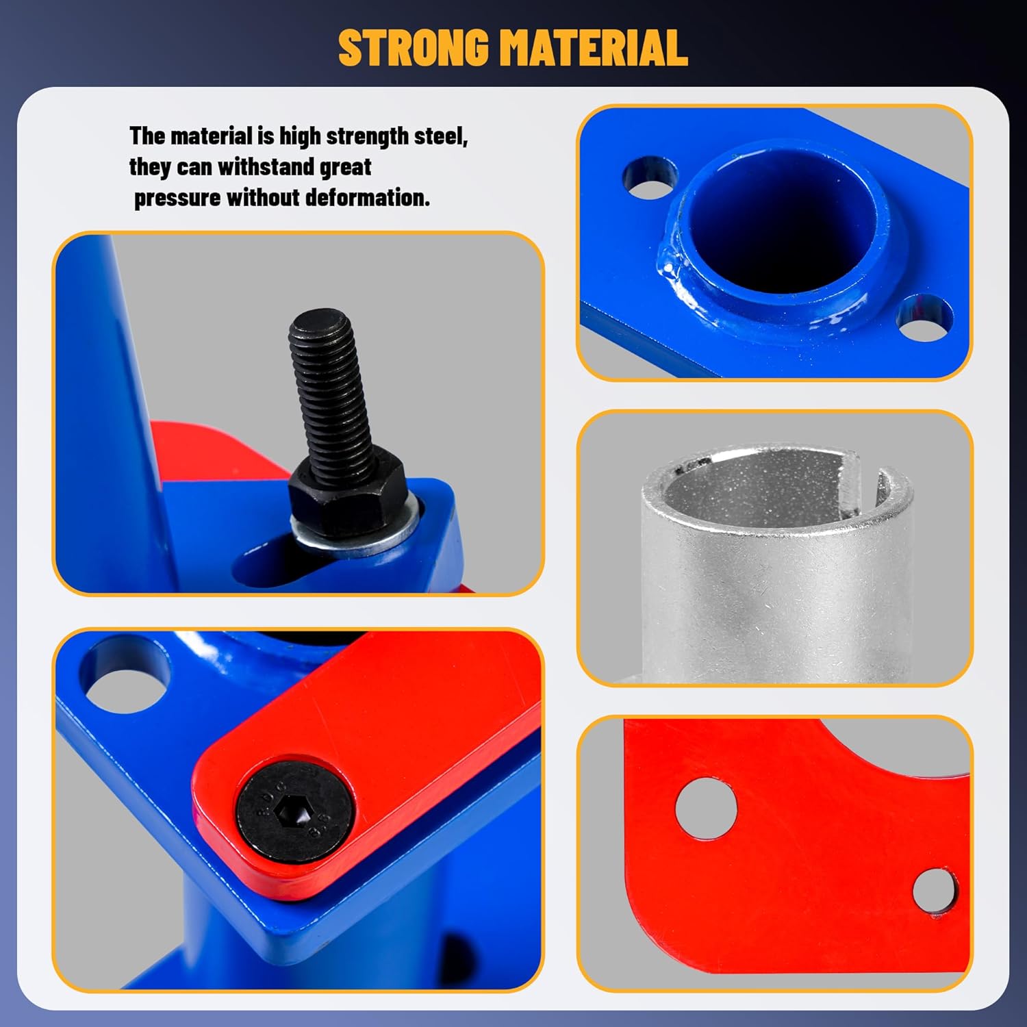 Rear Axle Bearing Puller and Installer, Wheel Bearing Removal Tool with ABS Tone Ring Tool Adapter Plate, Compatible with 1995-2020 Toyota 4Runner Hilux Tacoma T100 Tundra Pick-up