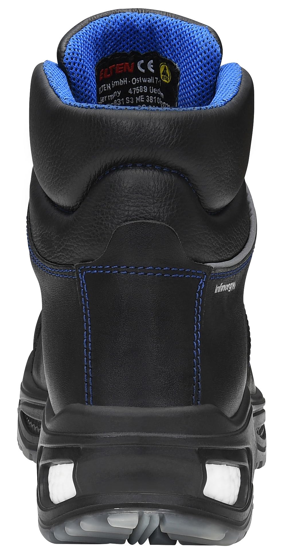 ELTEN MILTON Mid ESD S3 | Sicherheitsschuhe für Damen & Herren, Stahlkappe, leicht, atmungsaktiv