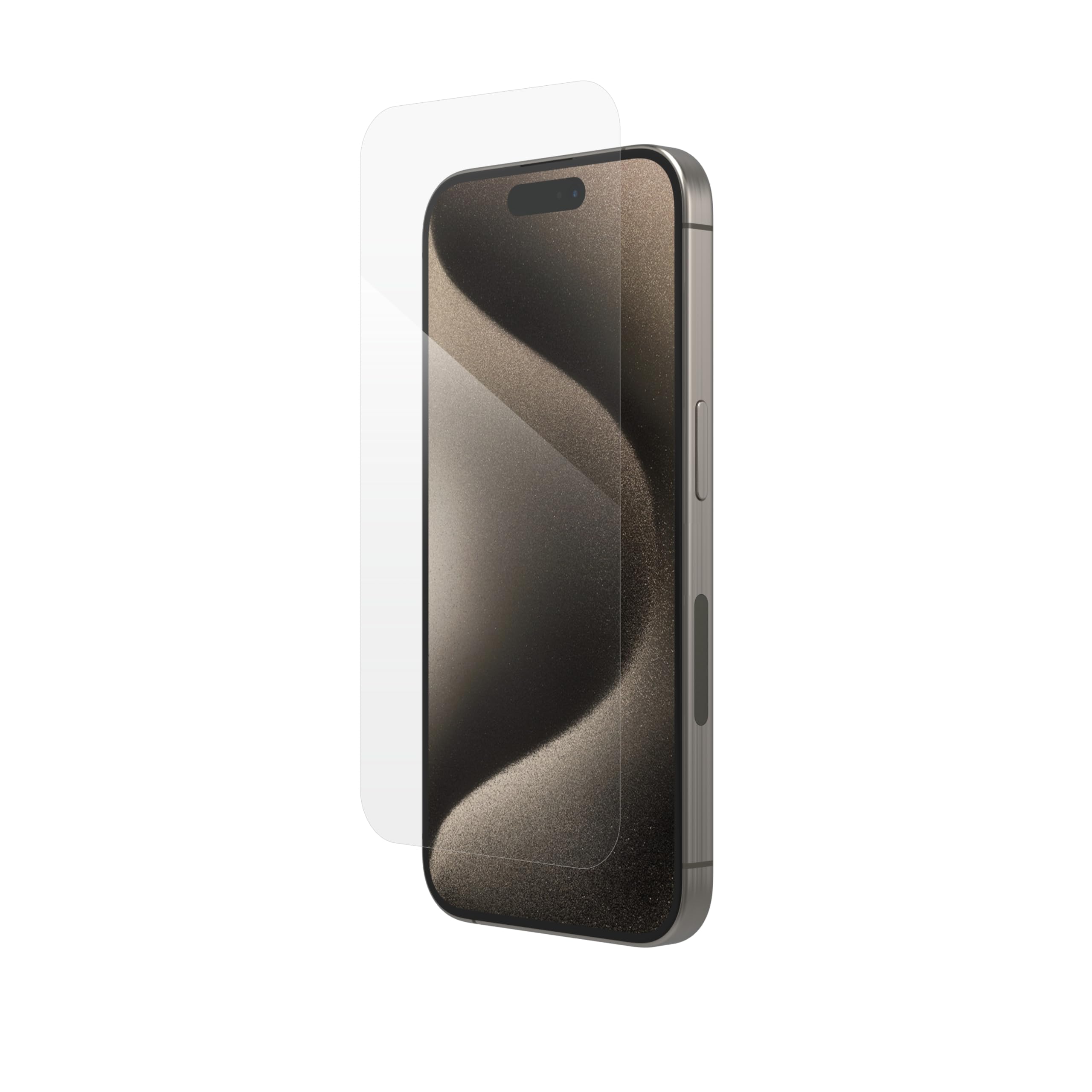 ZAGG InvisibleShield Glass XTR3, Displayschutz aus gehärtetem Glass für iPhone 15 Pro [6.1-Inch], Hüllentauglich, Blaufilter, Einfache Installation, berührungsempfindlich, stossfest (Transparent)