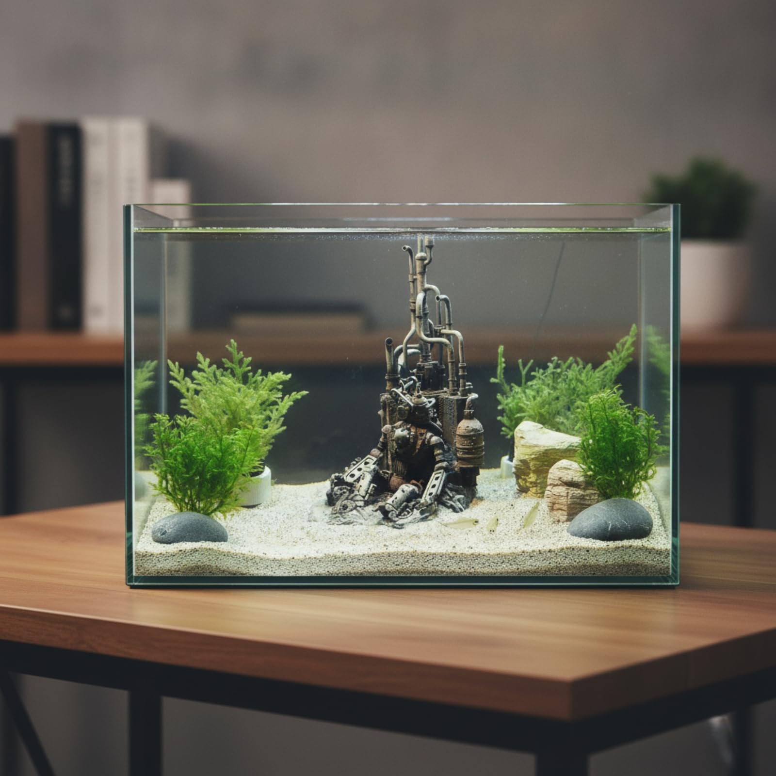 Verwittert Aquariumversteck