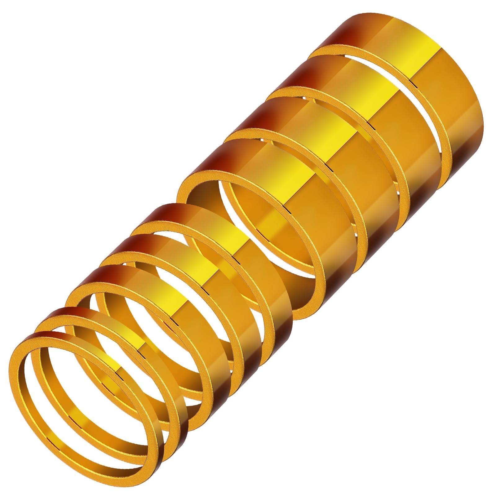 KGGZKG 9 Stück Spacer Fahrrad Abstandshalter 1 1/8 Zoll Aluminium Distanzringe Abstandshalter Fahrrad Ahead Vorbau Spacer Lenker Klingel Aluspacer Distanzscheiben Headset