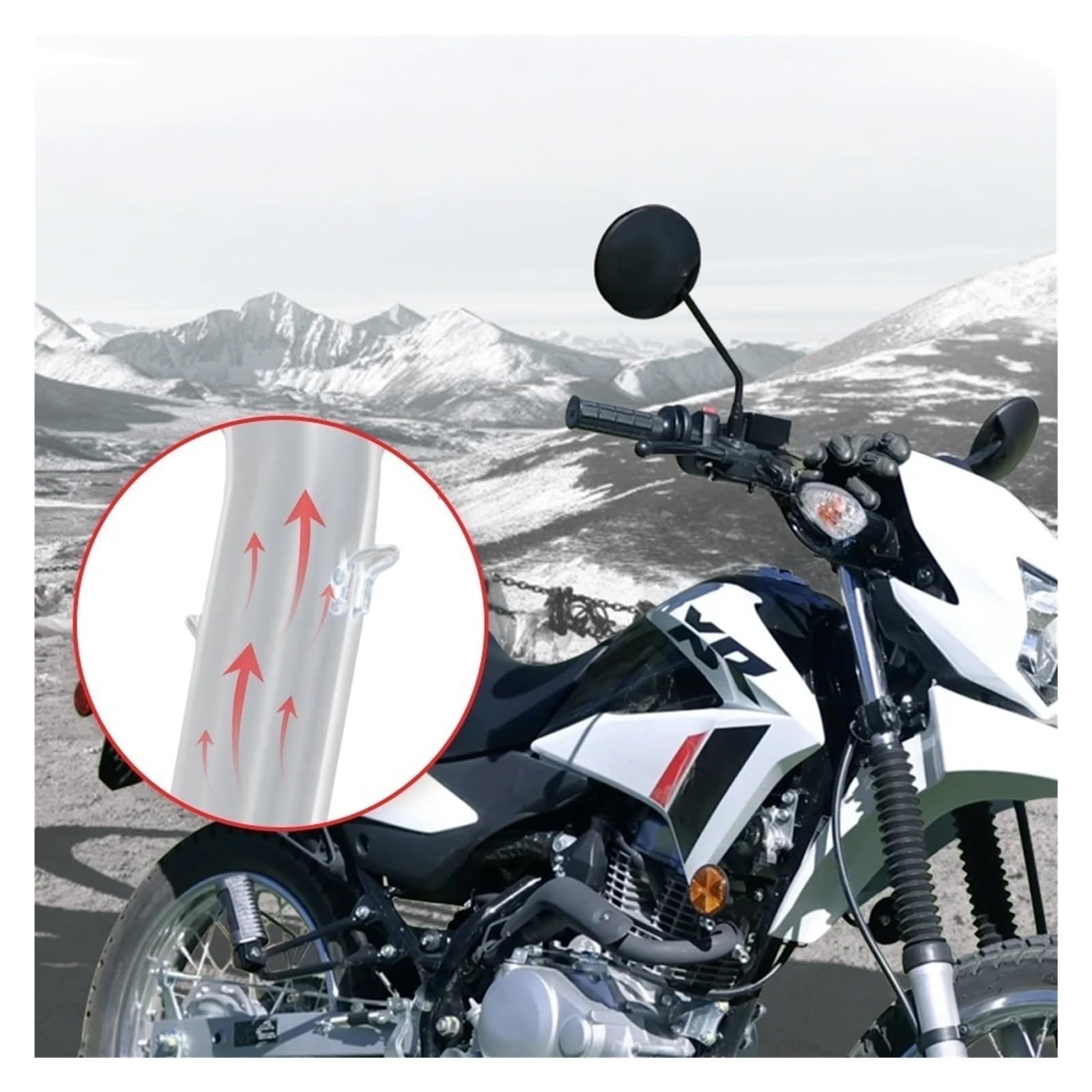 Bouclier Thermique Echappement Moto Tube De Connexion Central D'échappement De Moto, pour XR150L XR 150L 2023, Tuyau De Liaison sans Silencieux