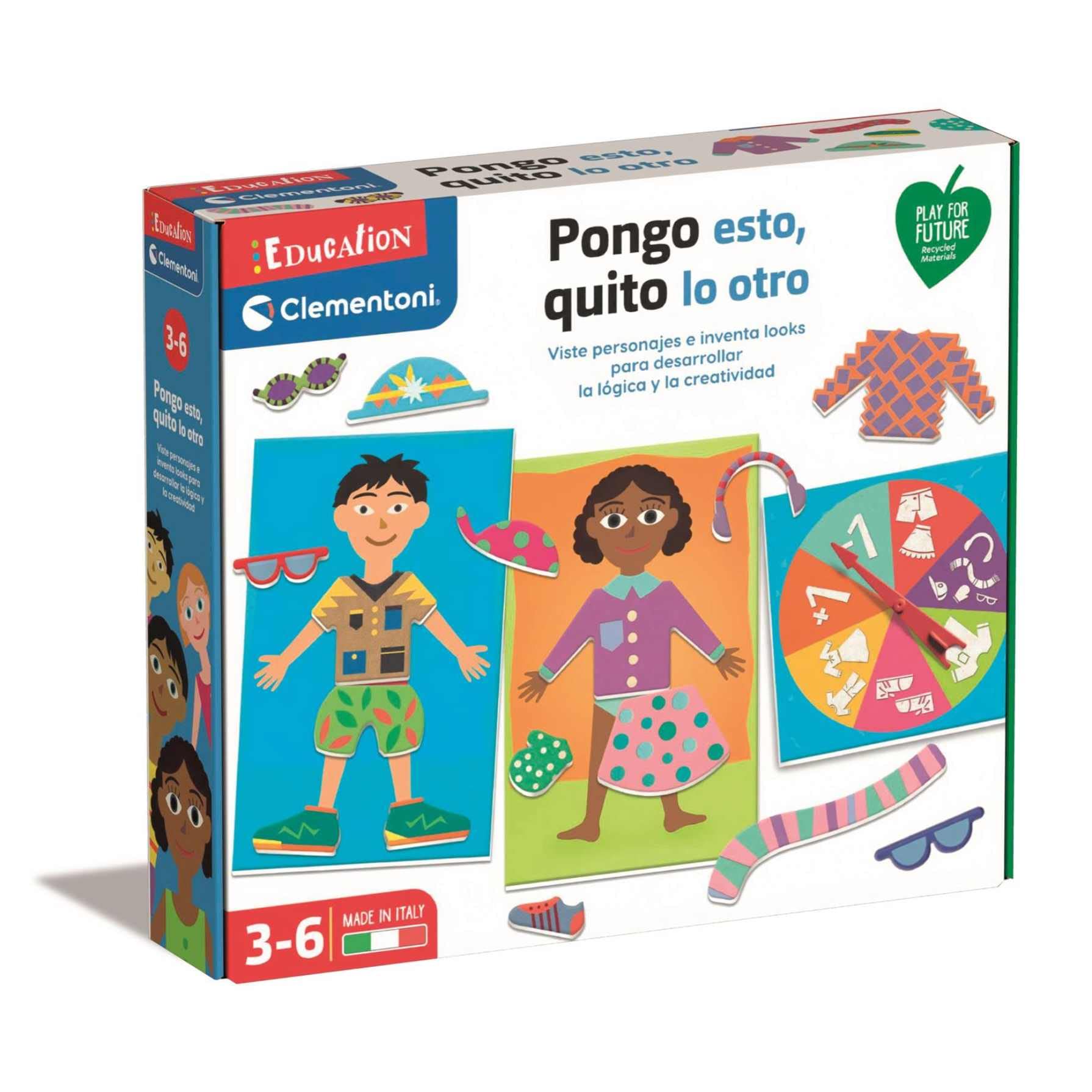 Clementoni - Juego Educativo de Lectura - A Partir de 5 años - Fichas y Tarjetas para Aprender a Leer - Actividades de Letras, Sílabas y Palabras - Desarrollo del Lenguaje y la Comprensión, 55310 — view 10