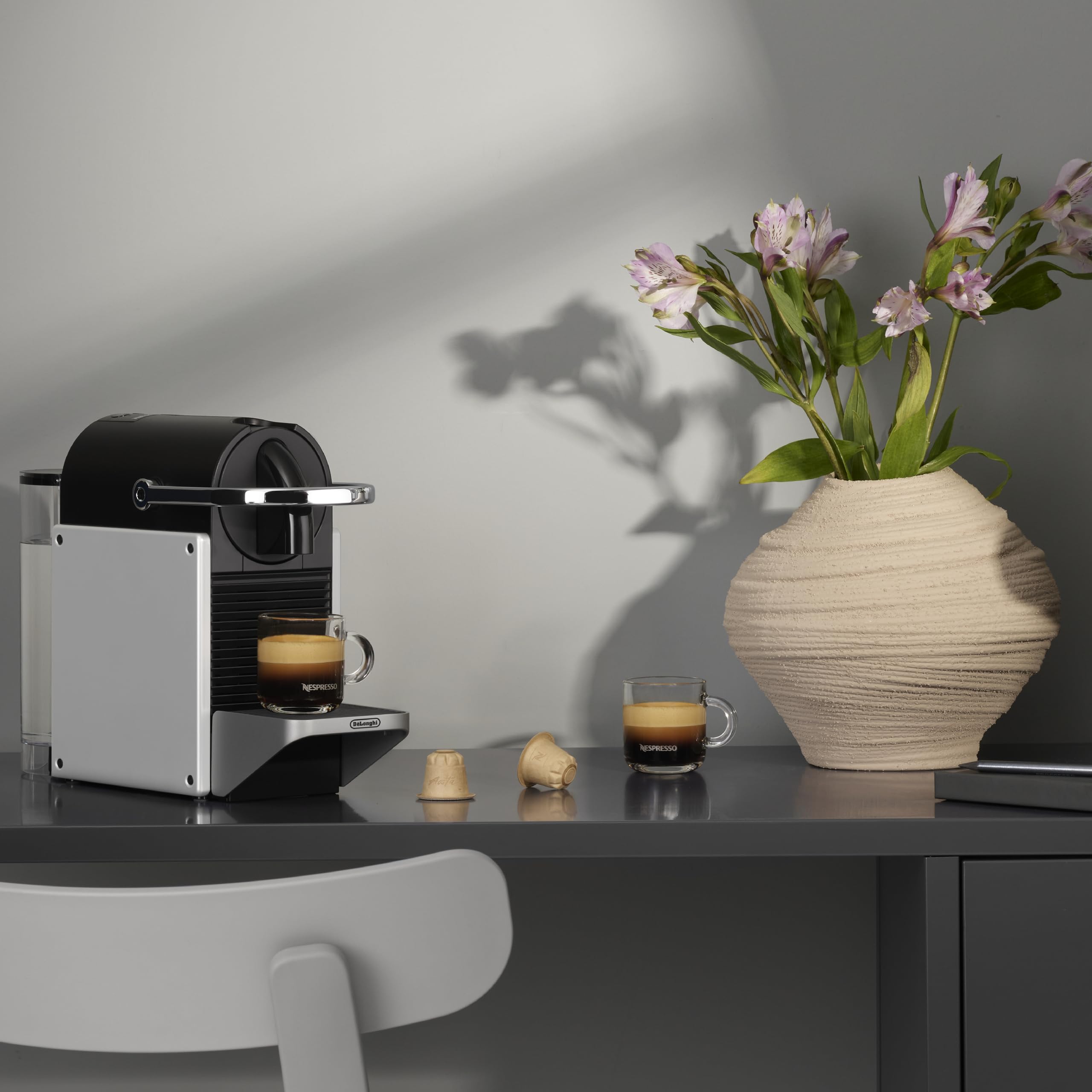 Amazon.co.jp: De'Longhi ネスプレッソピクシーアルミニウム