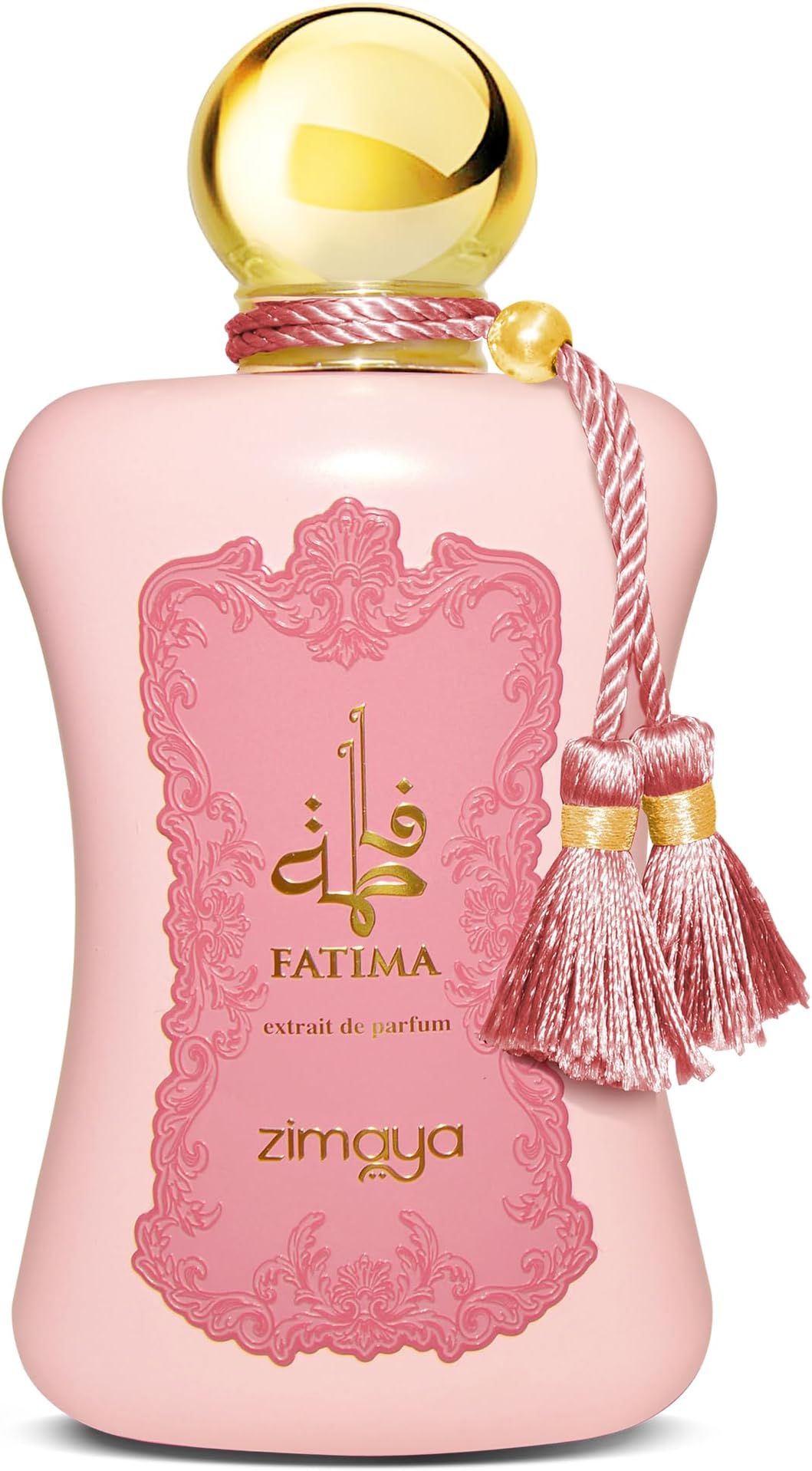 Zimaya Fatima Pink Extrait de Parfum for Women, 3.4 Ounce