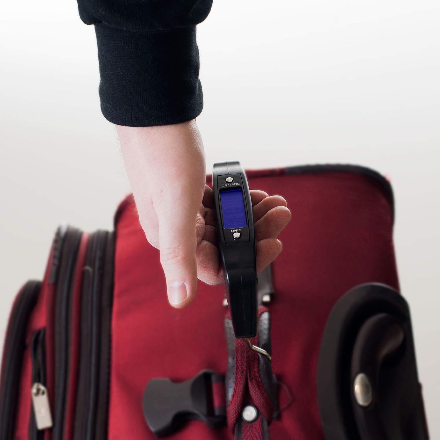 Northwest Digital Luggage Grip Scale-Up to 110 Pounds, Black : Clothing, Shoes & Jewelry