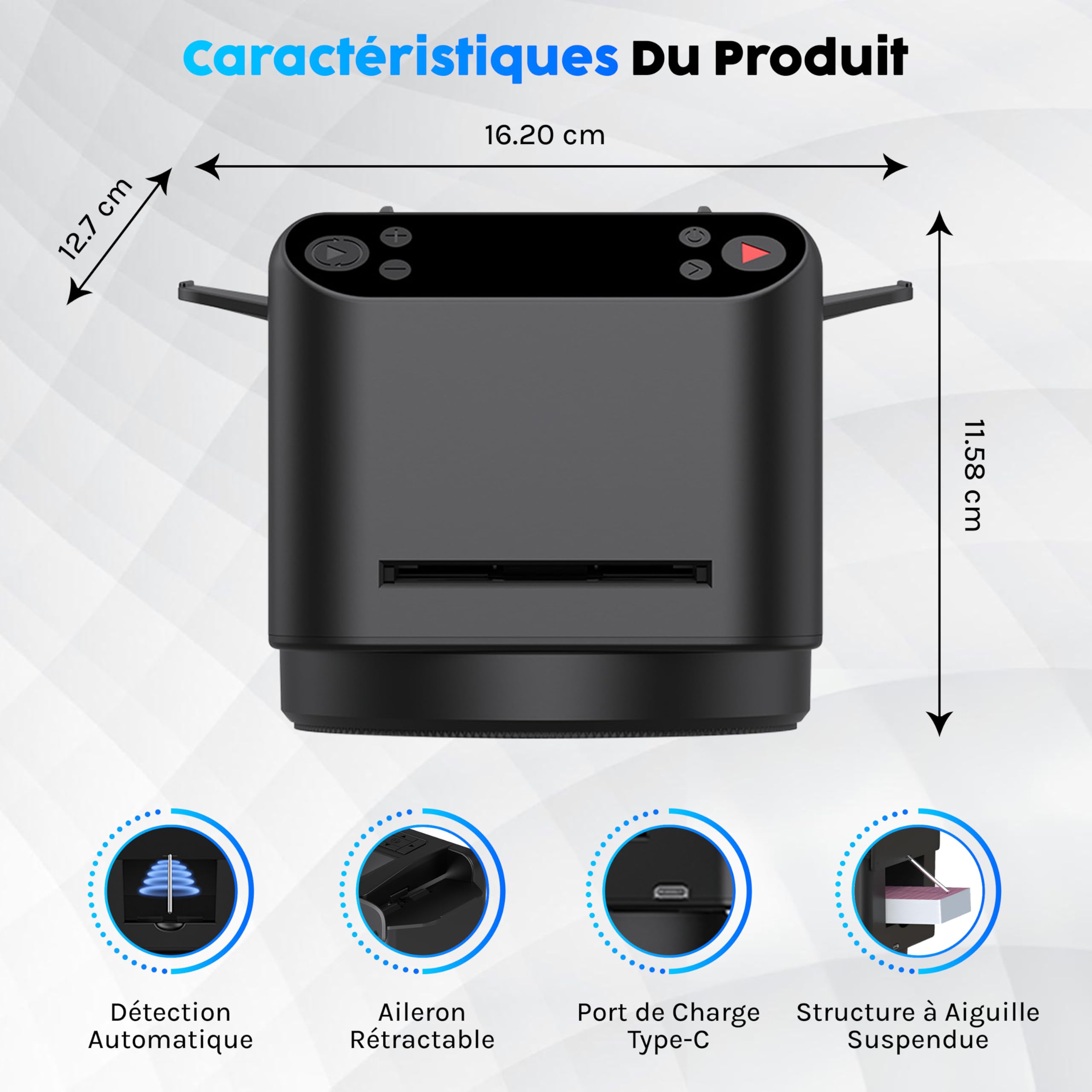 Mélangeur de Cartes Automatique avec Distribution | Rechargeable USB, Silencieux & Rapide | Idéal Poker, Blackjack et Jeux de Cartes