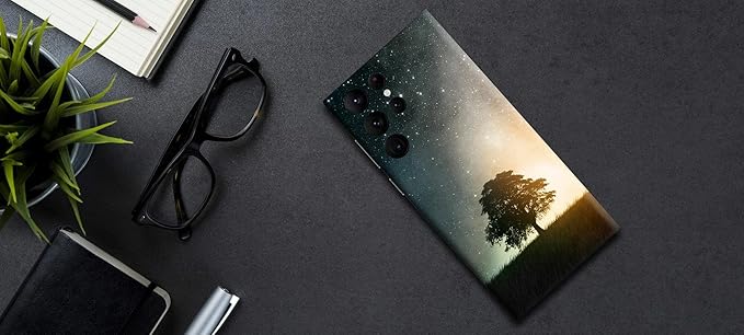 GADGETS WRAP Printed Vinyl Skin Sticker Decal for Samsung Galaxy S22 Ultra - Cool Galaxy Multicolor