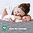 Yoofoss Waterproof Crib Mattress Protector 2 Pack, Quilted Crib Mattress Pad Cover Ultra Soft and Breathable, Machine Washable Toddler Mattress Protector for Standard Baby Crib Size 52\'\'x28\'\'